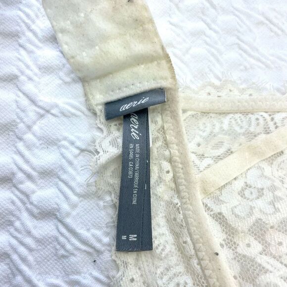 BUY 1 GET 1 FREE Aerie lace bralette cream bridal medium - Picture 9 of 13